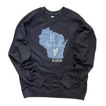 Load image into Gallery viewer, &#39;Be Kind&#39; Lightweight Sweatshirt - Mustard Yellow
