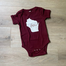 Load image into Gallery viewer, &#39;Wisconsin Love&#39; Onesies
