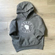 Load image into Gallery viewer, &#39;Wisco Kid&#39; Toddler/Youth Hoodie
