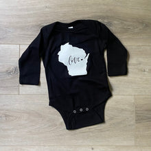 Load image into Gallery viewer, &#39;Wisconsin Love&#39; Onesies
